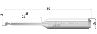 2 mm - круглая