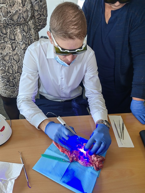 Uporaba diodnog lasera