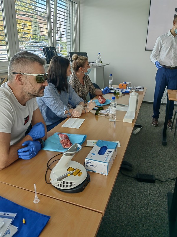 Uporaba diodnog lasera