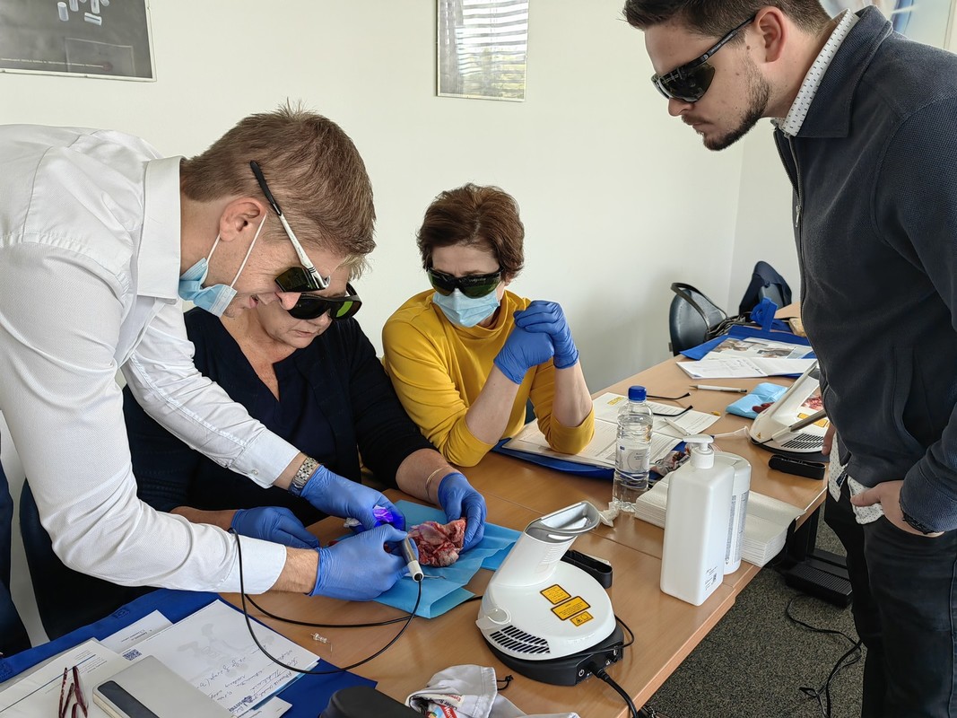 Uporaba diodnog lasera