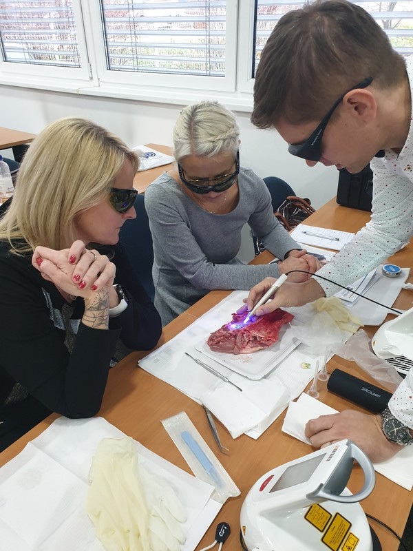 Uporaba diodnog lasera